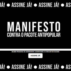 Movimentos sociais lançam manifesto contra cortes do governo