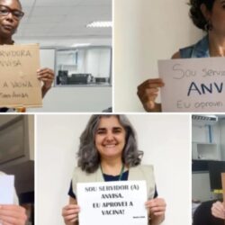 Servidores da Anvisa reagem à intimidação de Bolsonaro com fotos nas redes: “Aprovei a vacina”