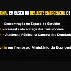 Servidoras e servidores públicos realizam ato unificado em Brasília no dia 31 de maio