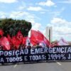 Servidores públicos federais fazem ato por reajuste em Brasília