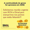 Categoria aprova continuidade da greve e envio de nova contraproposta