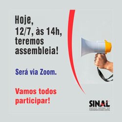 AGN virtual nesta terça-feira, 12, debaterá continuidade da luta