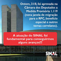 Funpresp: atuação do SINAL e do Fonacate garante melhorias ao texto da MP 1119/2022