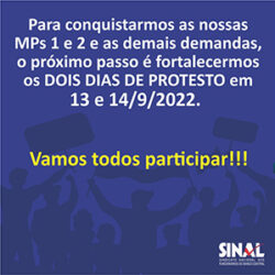 Protestos nacionais em defesa da pauta reivindicatória começam nesta terça-feira