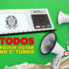 Eleitor que não votou no 1º turno pode votar no 2º turno, neste domingo (30)