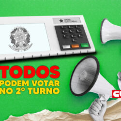 Eleitor que não votou no 1º turno pode votar no 2º turno, neste domingo (30)