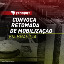 Fenajufe convoca semana de mobilização em Brasília pela derrubada do Veto 51/2022 ao NS