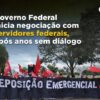 Governo Federal inicia negociação com servidores federais, após anos sem diálogo