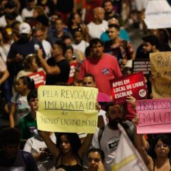 Professores seguem mobilizados pelo cumprimento do piso nacional