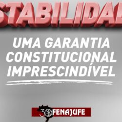 Mais uma vez, a estabilidade no serviço público se mostra fundamental
