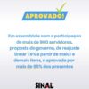 Servidores aprovam proposta de reajuste de 9%