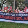 Jornada de luta do FONASEFE contra Arcabouço Fiscal