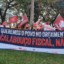 Jornada de luta do FONASEFE contra Arcabouço Fiscal