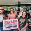 FENASPS e entidades do FONASEFE realizam ato público no dia nacional de luta contra o novo Arcabouço Fiscal