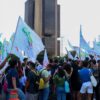 Estudantes fazem ato no Banco Central pela queda na taxa de juros