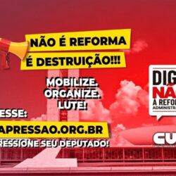 Presidente da Câmara quer votar fim do funcionalismo público e servidores reagem