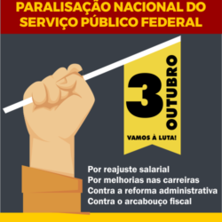 FENASPS reitera cobrança ao governo que considere a greve compensada