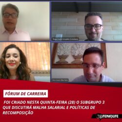 Fórum de carreira instala subgrupo de política de recomposição salarial nesta quinta-feira (28)