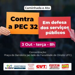 CAMPANHA SALARIAL 2024 – Em Assembleia Geral, ADUFC analisa conjuntura e delibera participação no Dia Nacional de Lutas, em 3 de outubro
