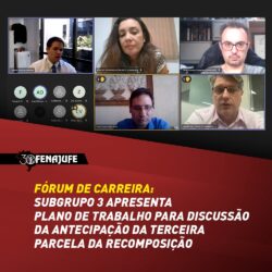 Fórum de Carreira: Subgrupo 3 apresenta plano de trabalho