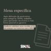SINAL trabalha para envio célere de contraproposta ao governo