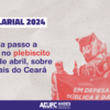CAMPANHA SALARIAL – ADUFC divulga passo a passo para votar no plebiscito consultivo, em 4 de abril, sobre greve nas federais do Ceará