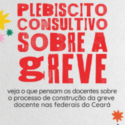 CAMPANHA SALARIAL – Em plebiscito consultivo da ADUFC, 80% da categoria apoia greve docente nas federais do Ceará