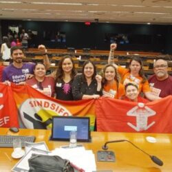 Comando de Greve do SINDSIFCE participa de audiência pública na Câmara Federal