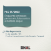 Enquanto ameaças persistem, luta contra a PEC 65/2023 segue