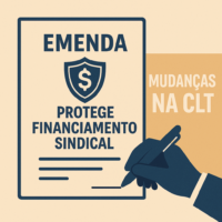 Emenda protege financiamento sindical em meio a mudanças na CLT