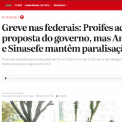 ADIFCE busca fundar associação de caráter sindical filiado ao Proifes, que assinou acordos rebaixados para a categoria docente