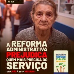 Pública lança campanha contra a Reforma Administrativa