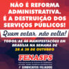 A proposta de reforma administrativa do congresso é a destruição dos serviços públicos