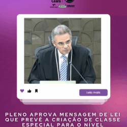 Pleno aprova Mensagem de Lei que prevê a criação de classe especial para o nível superior