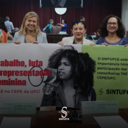 TAE conquistam assento no CEPE da UFC em momento histórico marcado pela representatividade feminina