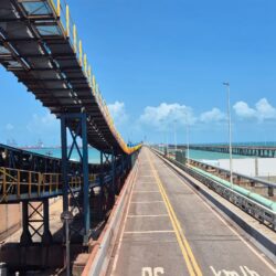 CE: Fiscalização portuária interdita esteira transportadora de carvão mineral no Porto do Pecém, depois de morte de trabalhador