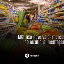 MGI fixa novo valor mensal do auxílio-alimentação