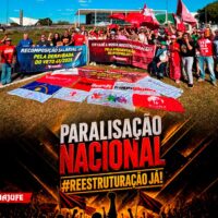 Fenajufe e sindicatos realizam ato unificado em Brasília
