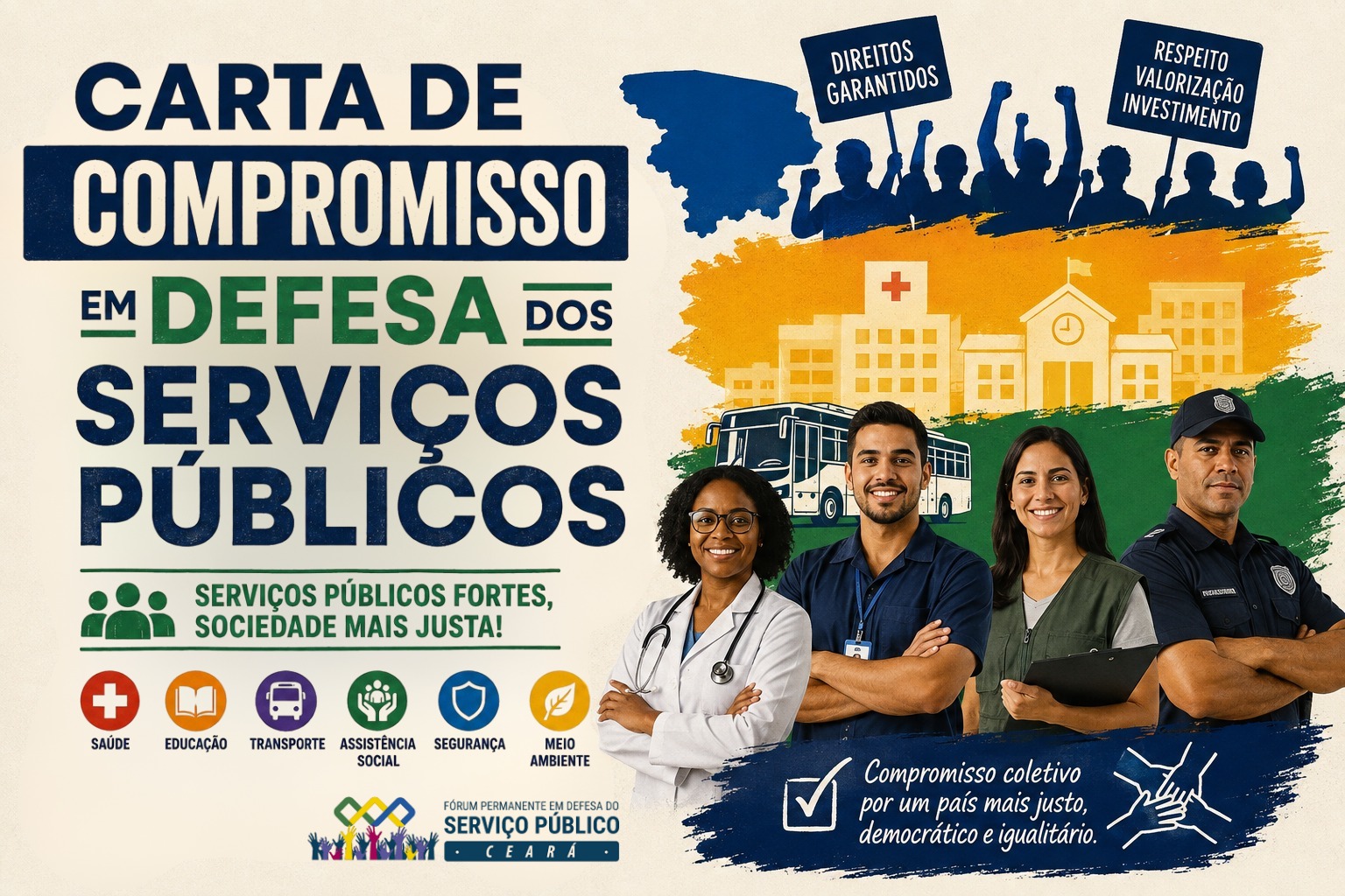 Carta de Compromisso em Defesa dos Serviços Públicos