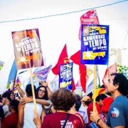 MOBILIZAÇÃO — Movimentos e sindicatos foram às ruas domingo (30) para pressionar pelo fim da escala 6×1; novo ato ocorre na quarta-feira (2)