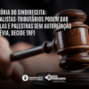 Vitória do Sindireceita: Analistas-Tributários podem dar aulas e palestras sem autorização prévia, decide TRF1