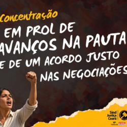 CONCENTRAÇÃO EM PROL DE AVANÇOS NA PAUTA DOS SERVIDORES
