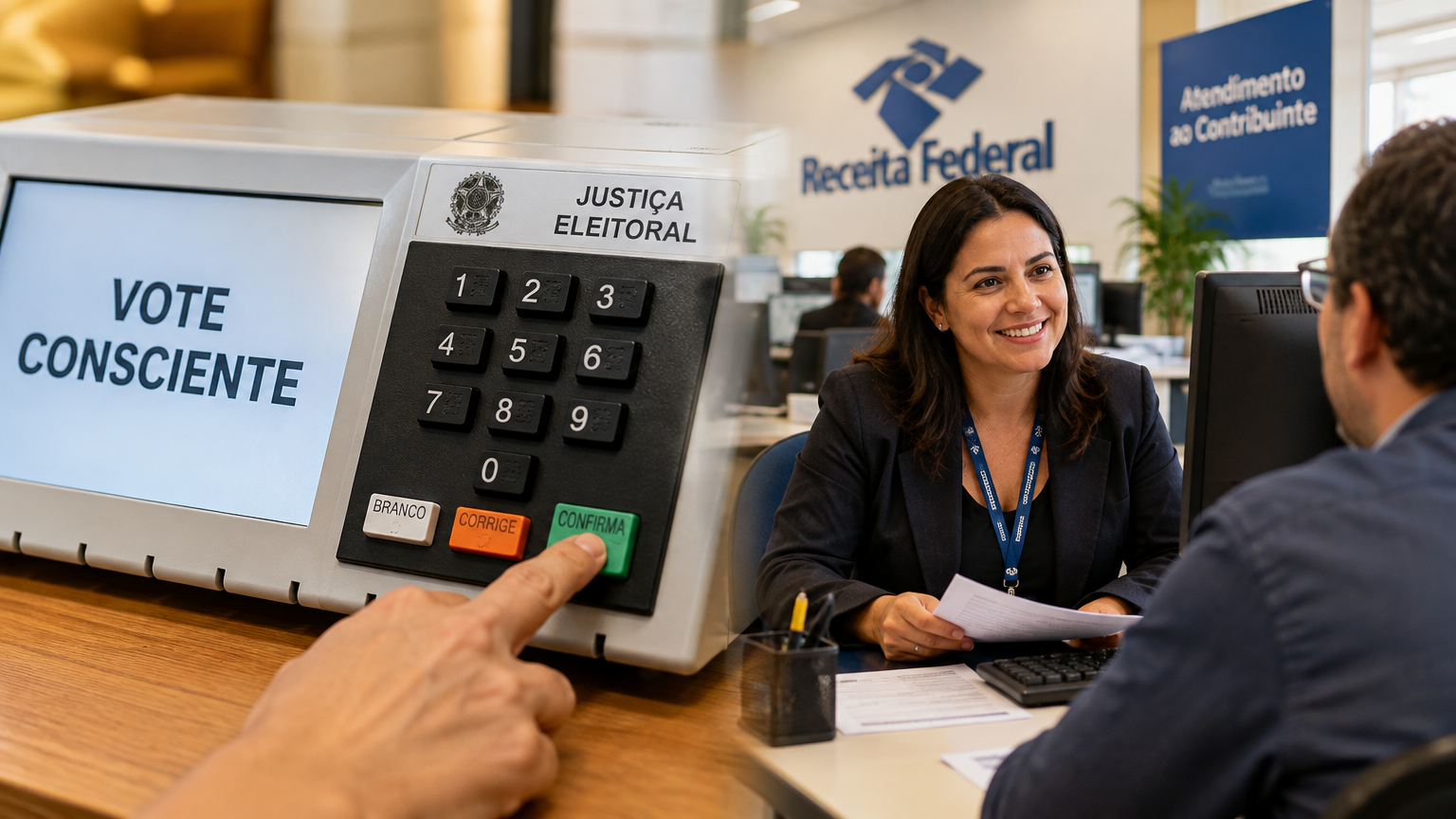 O voto em deputados e senadores define o futuro do serviço público
